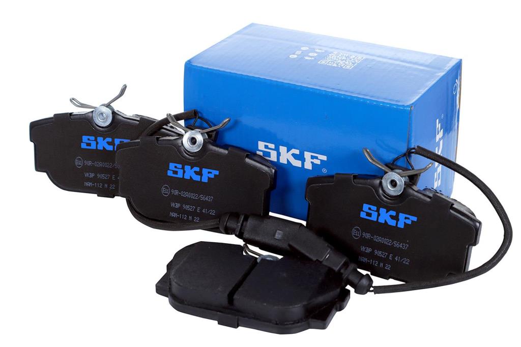 Jeu de 4 plaquettes de frein SKF ref. VKBP 90527 E